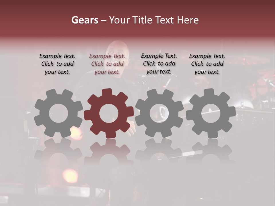 Flushing, Ny - July 16: Singer Billy Joel Performs At Shea Stadium On July 16, 2008 In Flushing, New York. PowerPoint Template