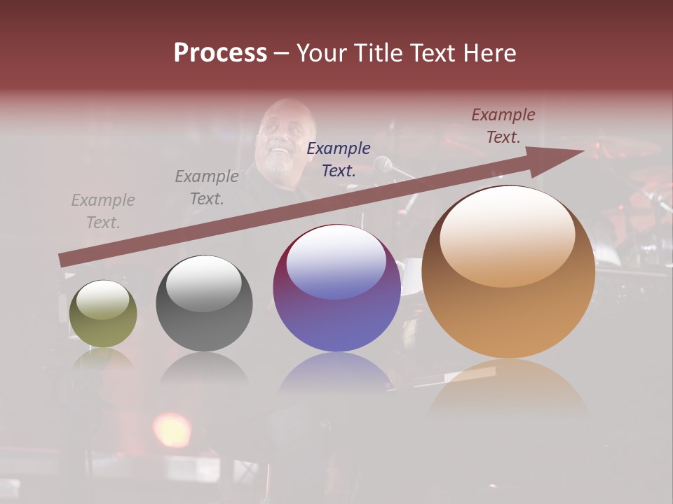 Flushing, Ny - July 16: Singer Billy Joel Performs At Shea Stadium On July 16, 2008 In Flushing, New York. PowerPoint Template