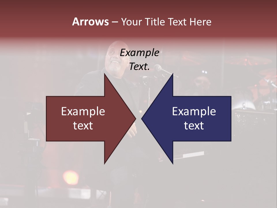 Flushing, Ny - July 16: Singer Billy Joel Performs At Shea Stadium On July 16, 2008 In Flushing, New York. PowerPoint Template