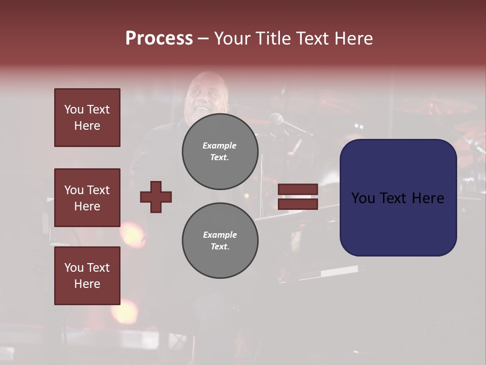 Flushing, Ny - July 16: Singer Billy Joel Performs At Shea Stadium On July 16, 2008 In Flushing, New York. PowerPoint Template