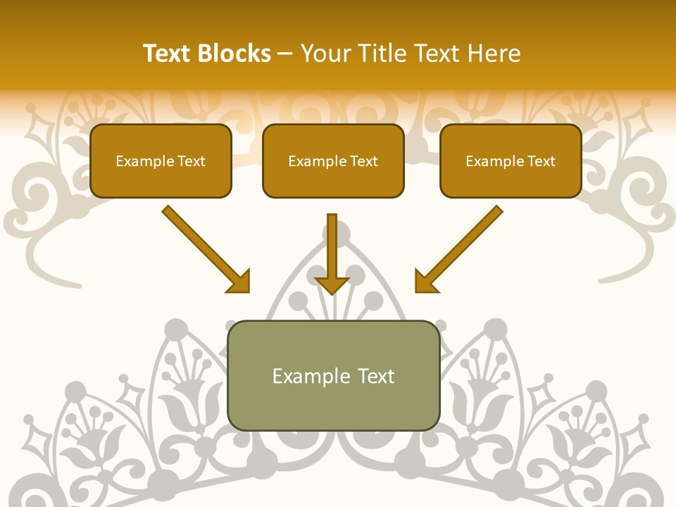 Tiara Vector Illustration Stock Vector Illustration: PowerPoint Template