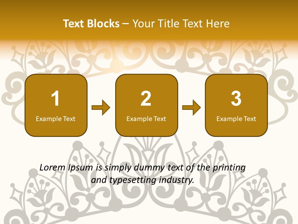 Tiara Vector Illustration Stock Vector Illustration: PowerPoint Template