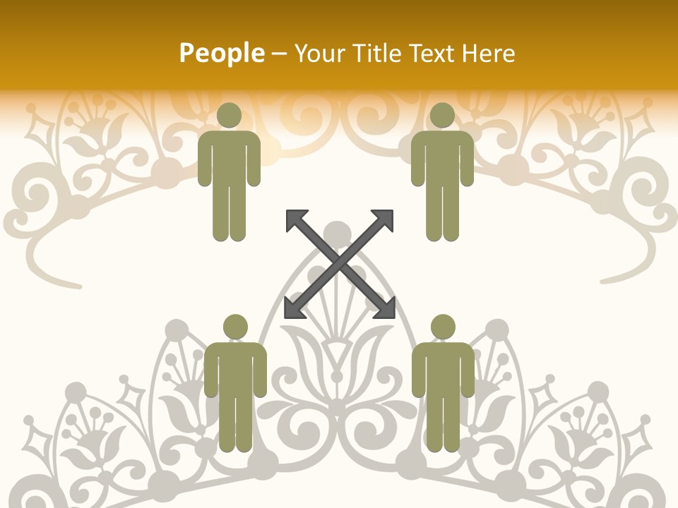 Tiara Vector Illustration Stock Vector Illustration: PowerPoint Template