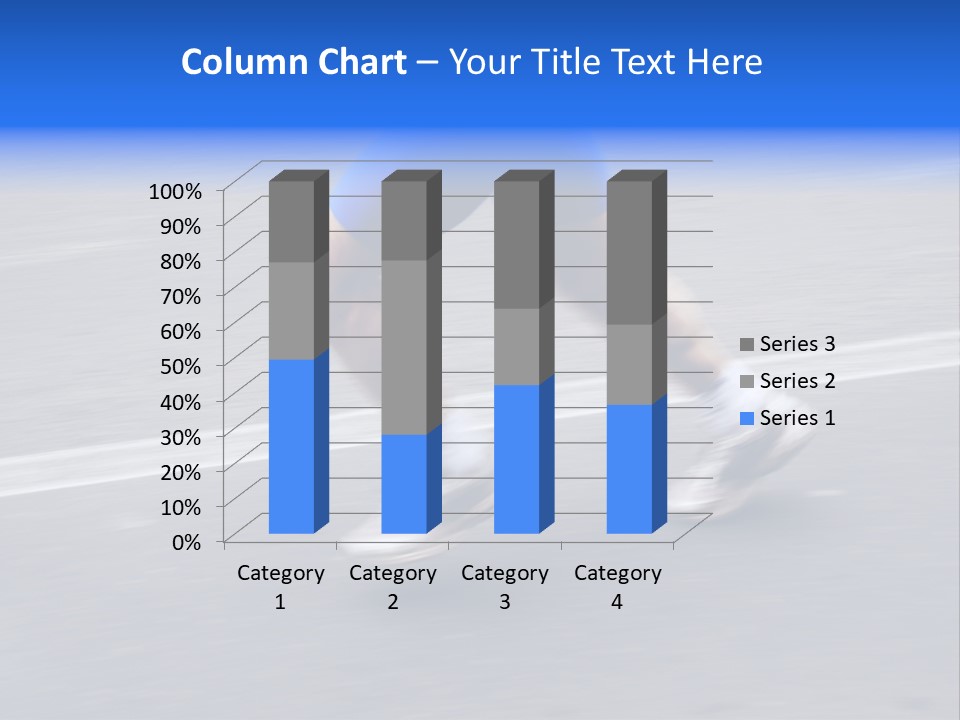 Detail Of The Legs Of A Marathon Runner With Slight Panning Effect PowerPoint Template