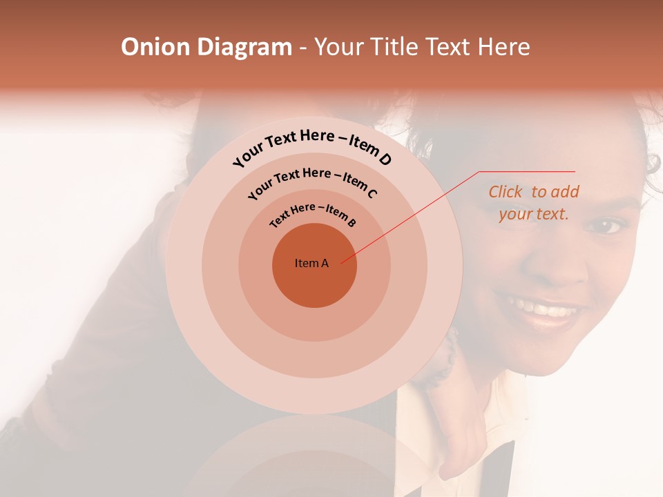 Working Family - Mother And Daughter Team, Full Profile PowerPoint Template