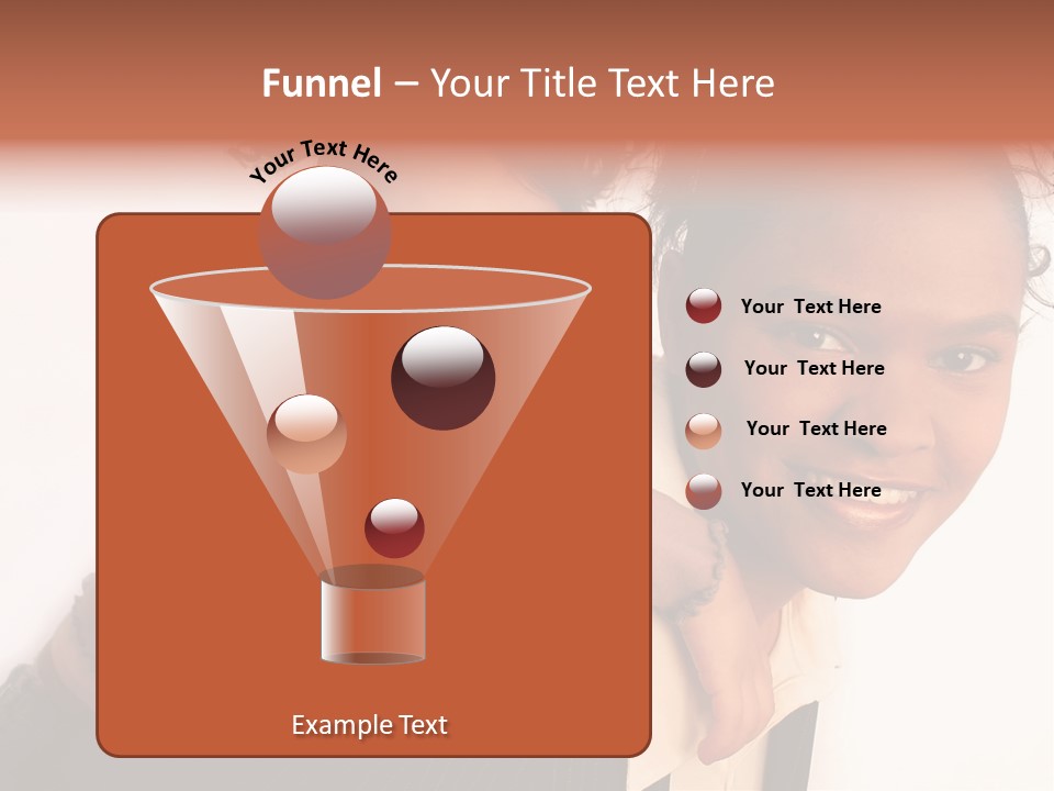 Working Family - Mother And Daughter Team, Full Profile PowerPoint Template