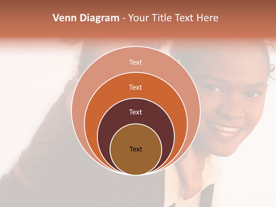 Working Family - Mother And Daughter Team, Full Profile PowerPoint Template