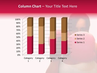 Sexy Boxer Girl With Pink Gloves PowerPoint Template