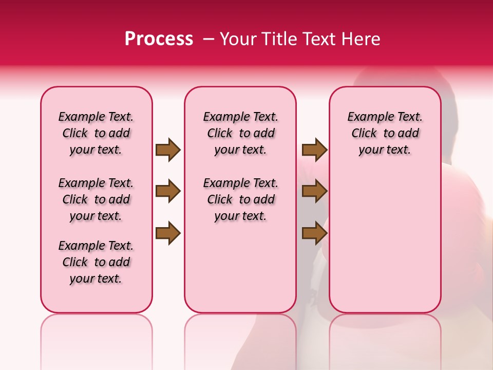 Sexy Boxer Girl With Pink Gloves PowerPoint Template