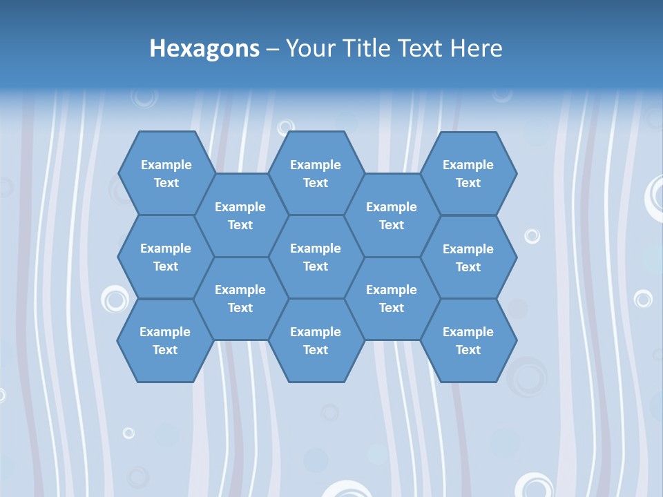 Light Water Design.vector. Stock Vector Illustration: PowerPoint Template