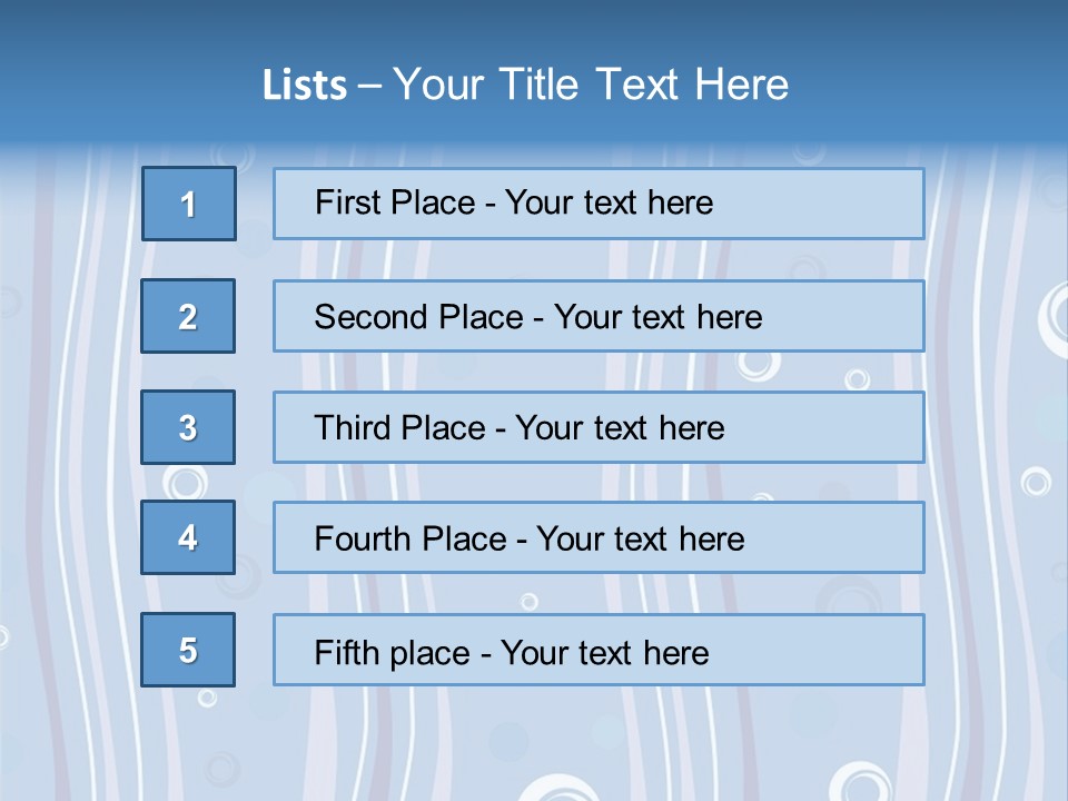 Light Water Design.vector. Stock Vector Illustration: PowerPoint Template