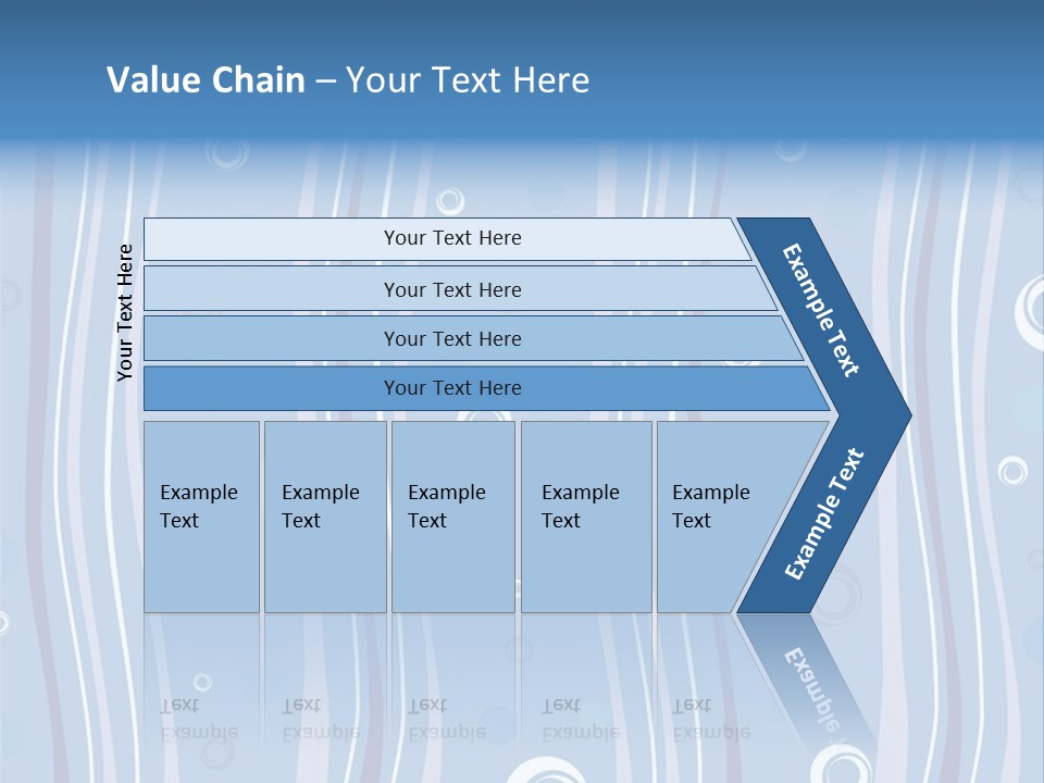 Light Water Design.vector. Stock Vector Illustration: PowerPoint Template