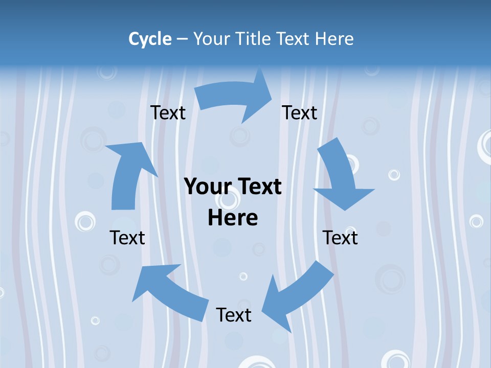 Light Water Design.vector. Stock Vector Illustration: PowerPoint Template