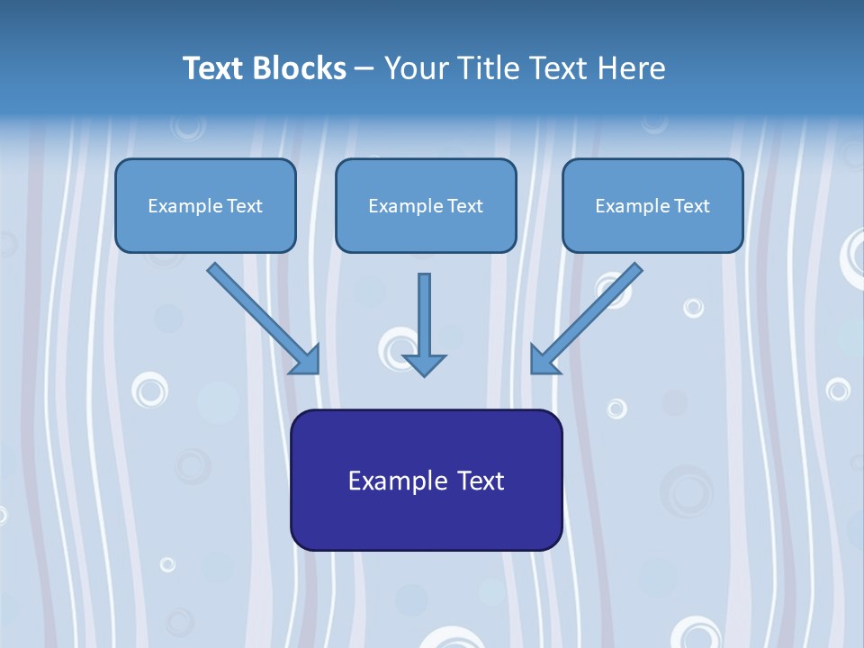 Light Water Design.vector. Stock Vector Illustration: PowerPoint Template