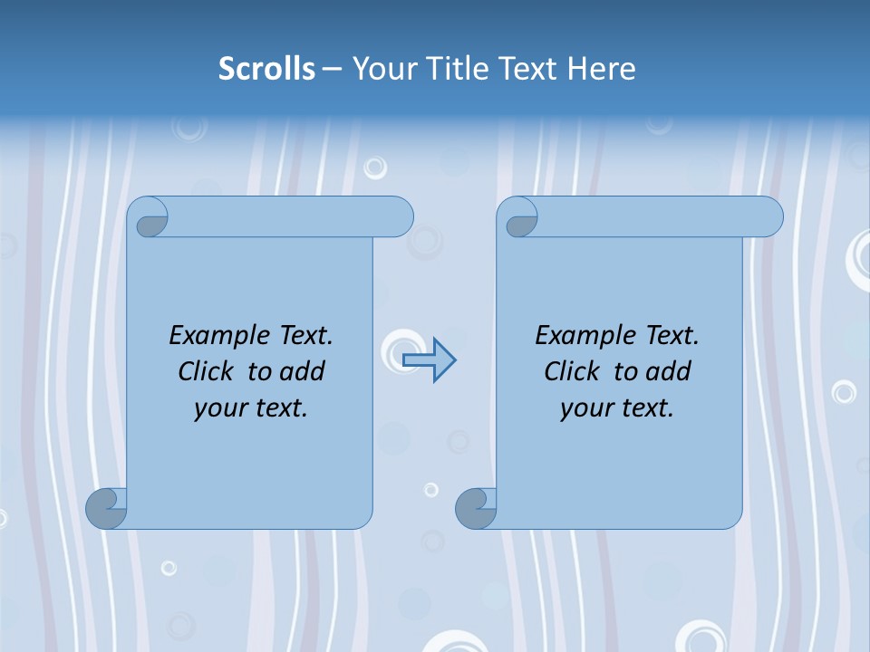 Light Water Design.vector. Stock Vector Illustration: PowerPoint Template