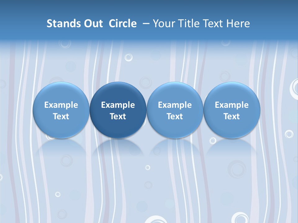 Light Water Design.vector. Stock Vector Illustration: PowerPoint Template