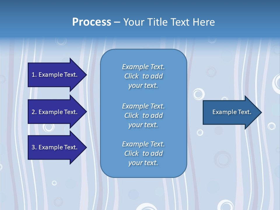 Light Water Design.vector. Stock Vector Illustration: PowerPoint Template