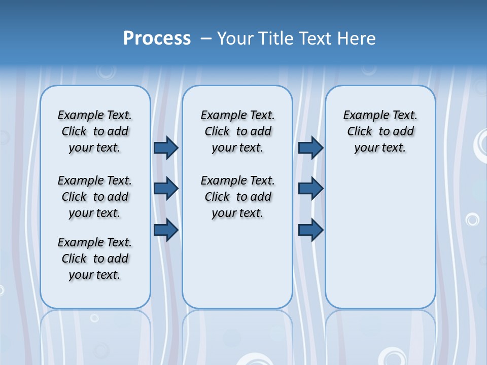 Light Water Design.vector. Stock Vector Illustration: PowerPoint Template