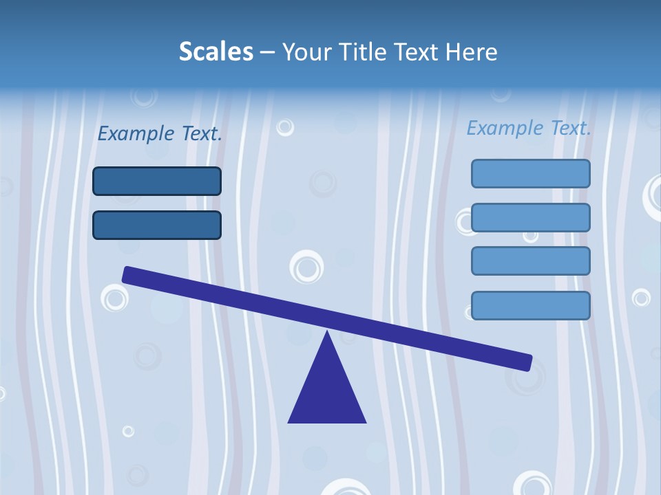 Light Water Design.vector. Stock Vector Illustration: PowerPoint Template