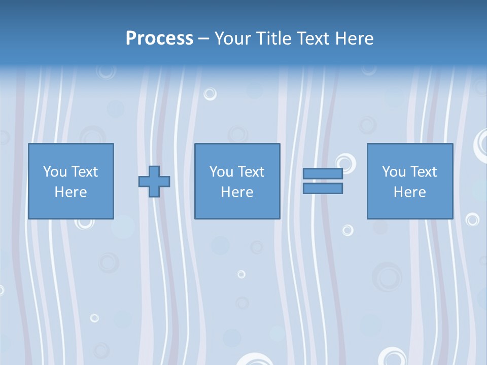 Light Water Design.vector. Stock Vector Illustration: PowerPoint Template
