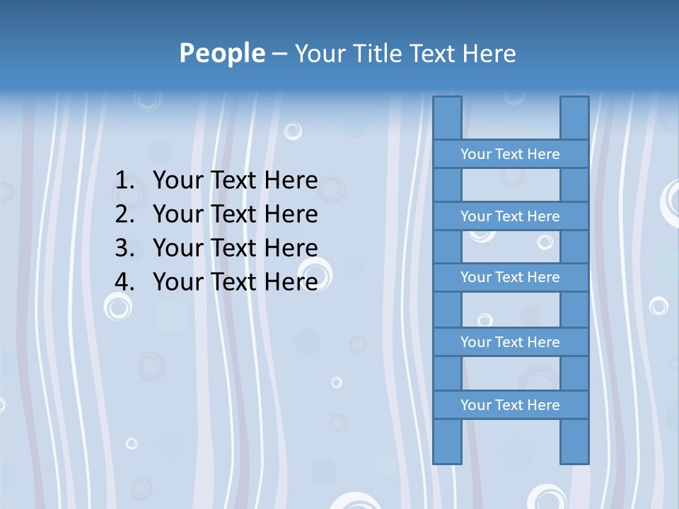 Light Water Design.vector. Stock Vector Illustration: PowerPoint Template