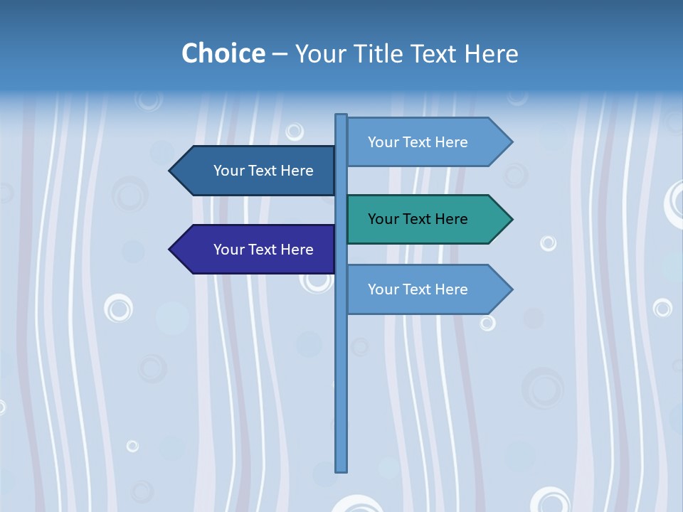 Light Water Design.vector. Stock Vector Illustration: PowerPoint Template