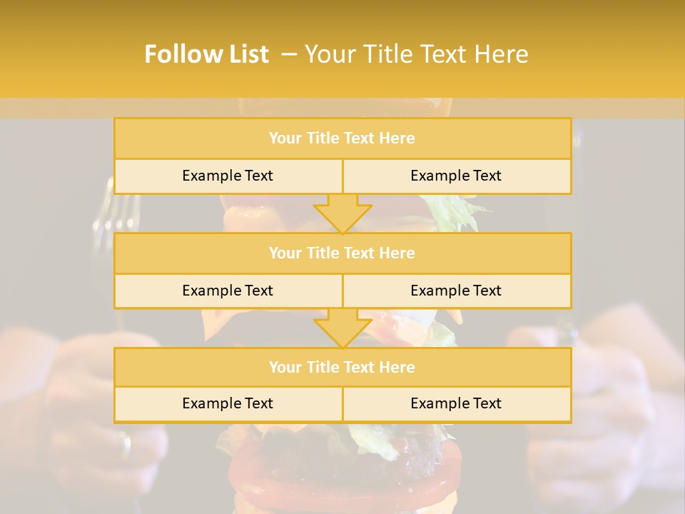 A Burger Containing 12 Individual Patties. PowerPoint Template