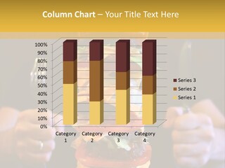 A Burger Containing 12 Individual Patties. PowerPoint Template