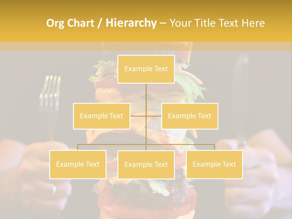A Burger Containing 12 Individual Patties. PowerPoint Template