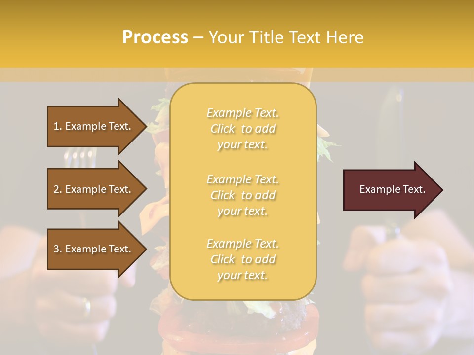 A Burger Containing 12 Individual Patties. PowerPoint Template