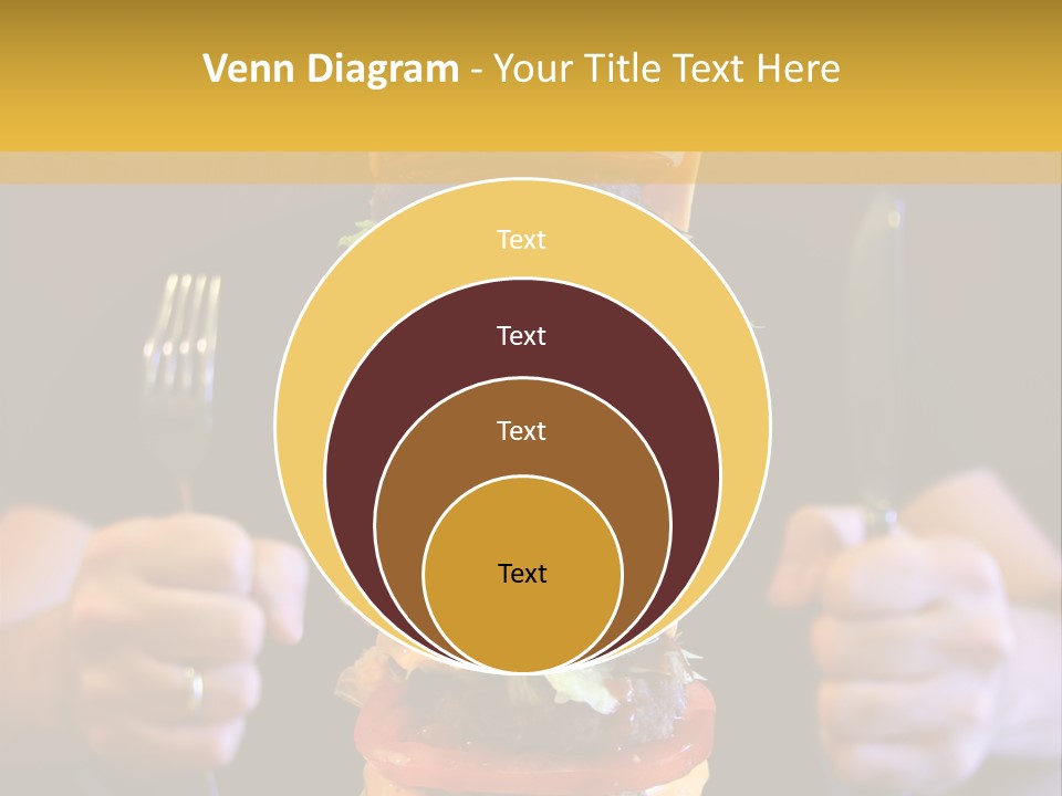 A Burger Containing 12 Individual Patties. PowerPoint Template
