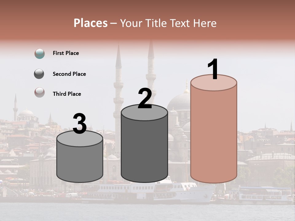 Istanbul Turkey New Mosque PowerPoint Template