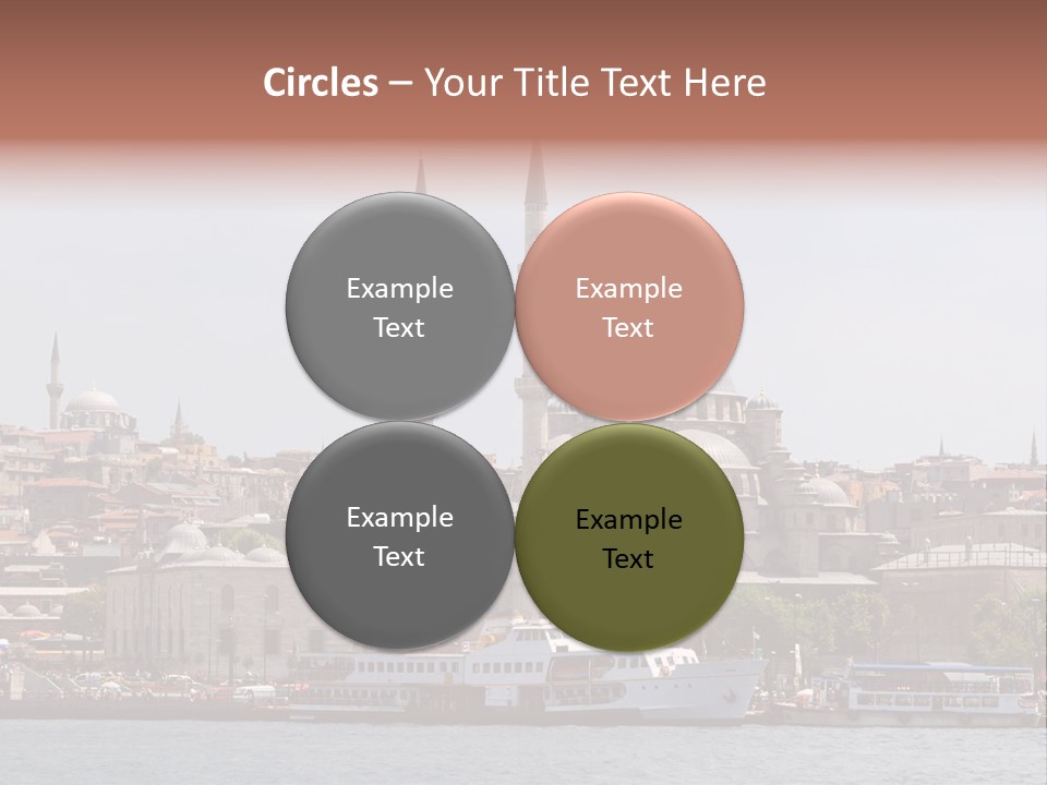 Istanbul Turkey New Mosque PowerPoint Template
