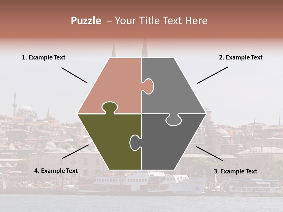 Istanbul Turkey New Mosque PowerPoint Template