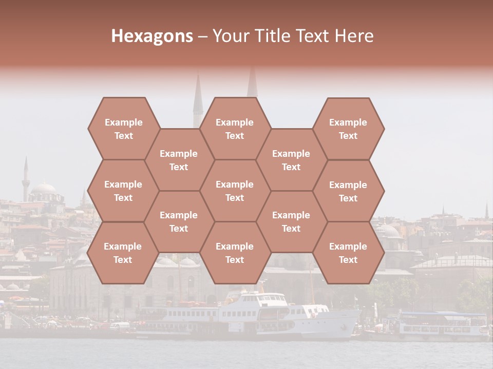 Istanbul Turkey New Mosque PowerPoint Template