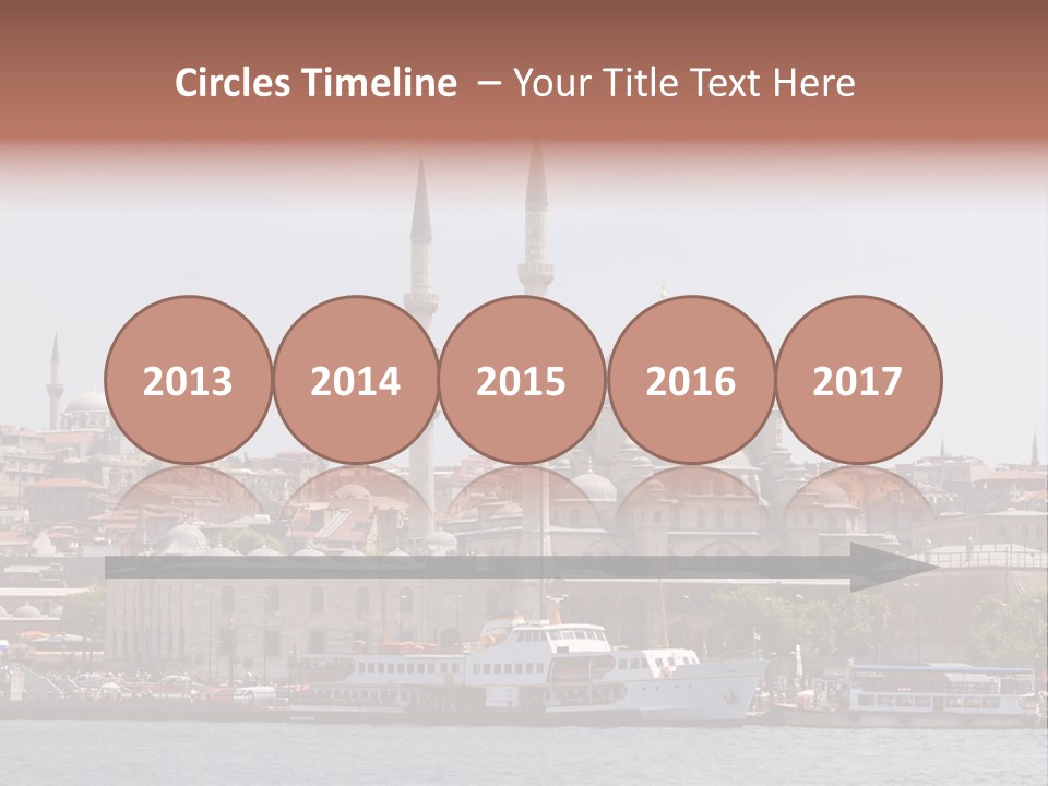 Istanbul Turkey New Mosque PowerPoint Template