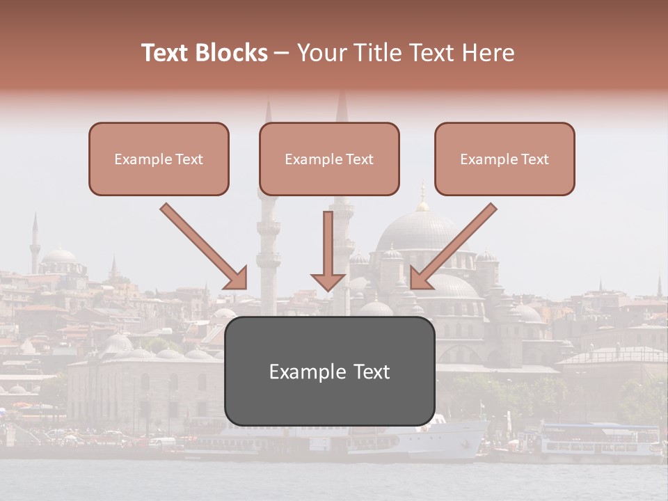 Istanbul Turkey New Mosque PowerPoint Template