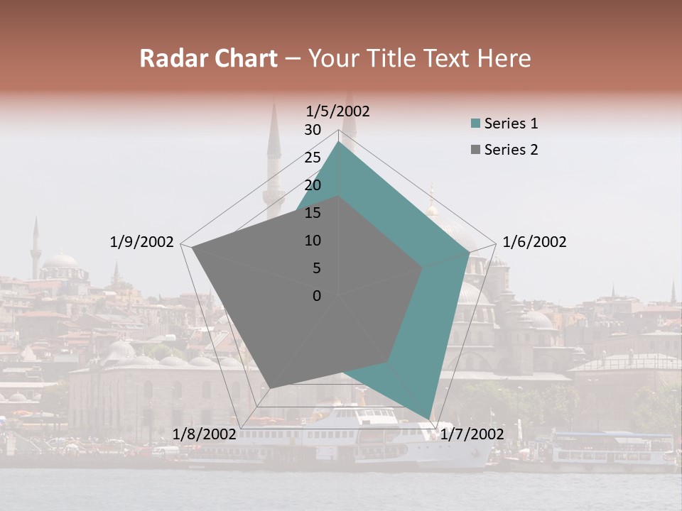 Istanbul Turkey New Mosque PowerPoint Template