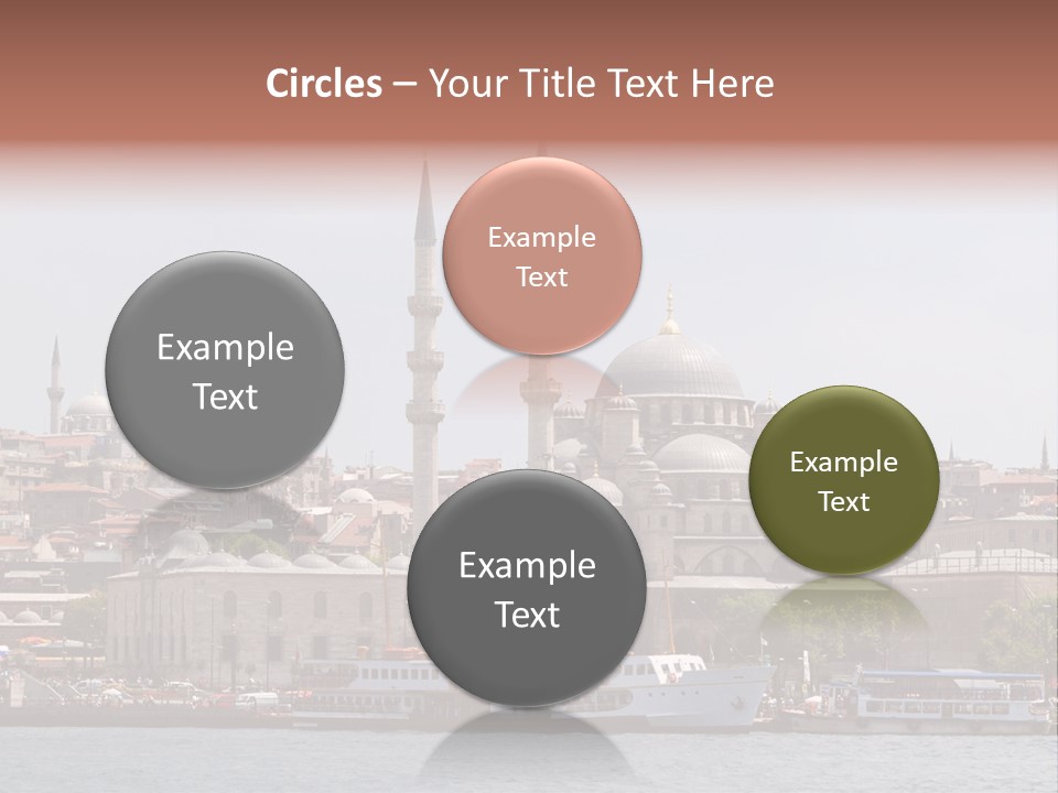 Istanbul Turkey New Mosque PowerPoint Template