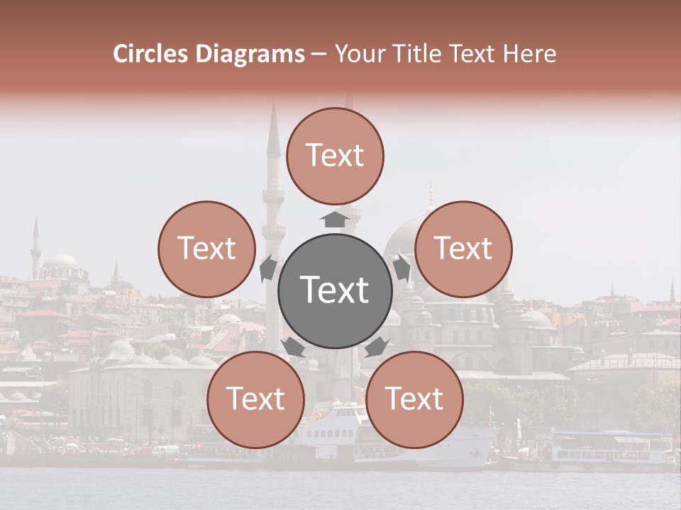 Istanbul Turkey New Mosque PowerPoint Template