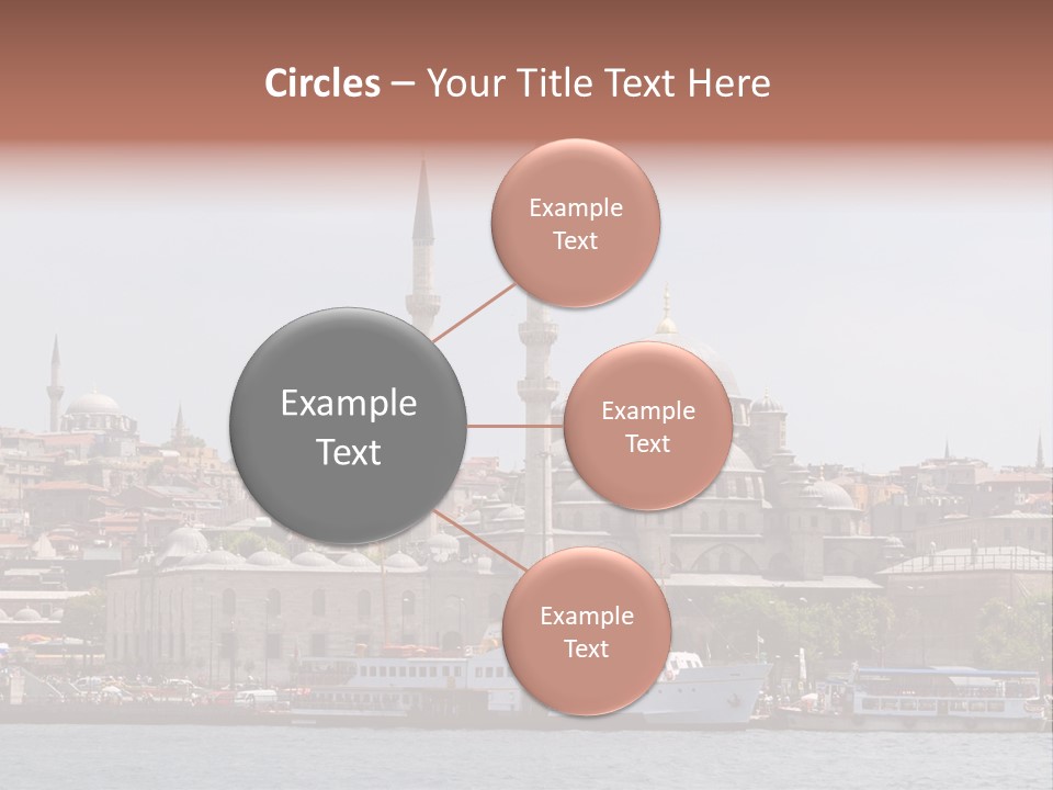 Istanbul Turkey New Mosque PowerPoint Template