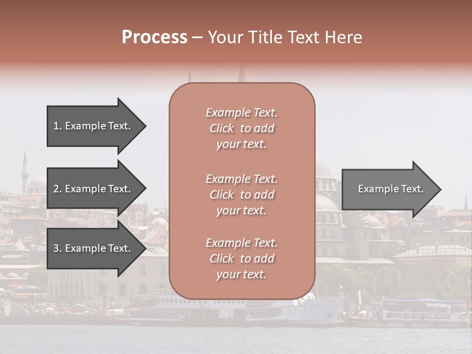 Istanbul Turkey New Mosque PowerPoint Template