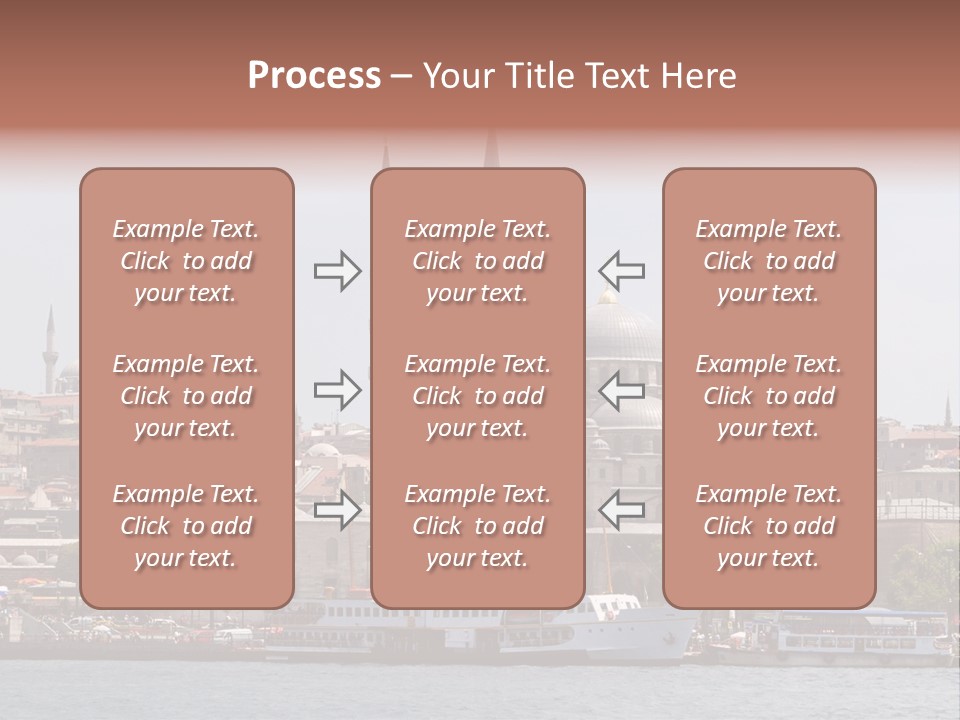 Istanbul Turkey New Mosque PowerPoint Template
