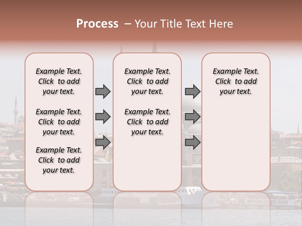 Istanbul Turkey New Mosque PowerPoint Template