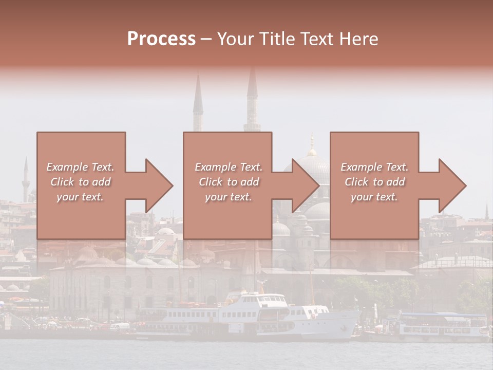 Istanbul Turkey New Mosque PowerPoint Template