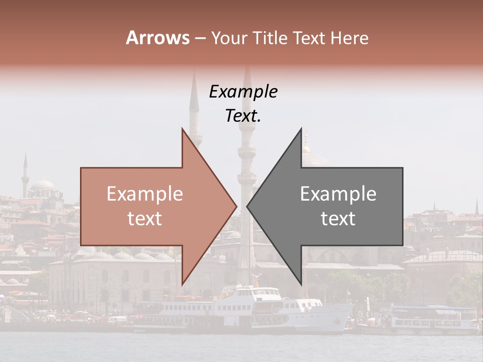 Istanbul Turkey New Mosque PowerPoint Template