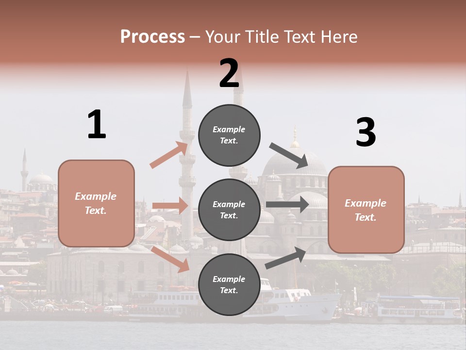 Istanbul Turkey New Mosque PowerPoint Template