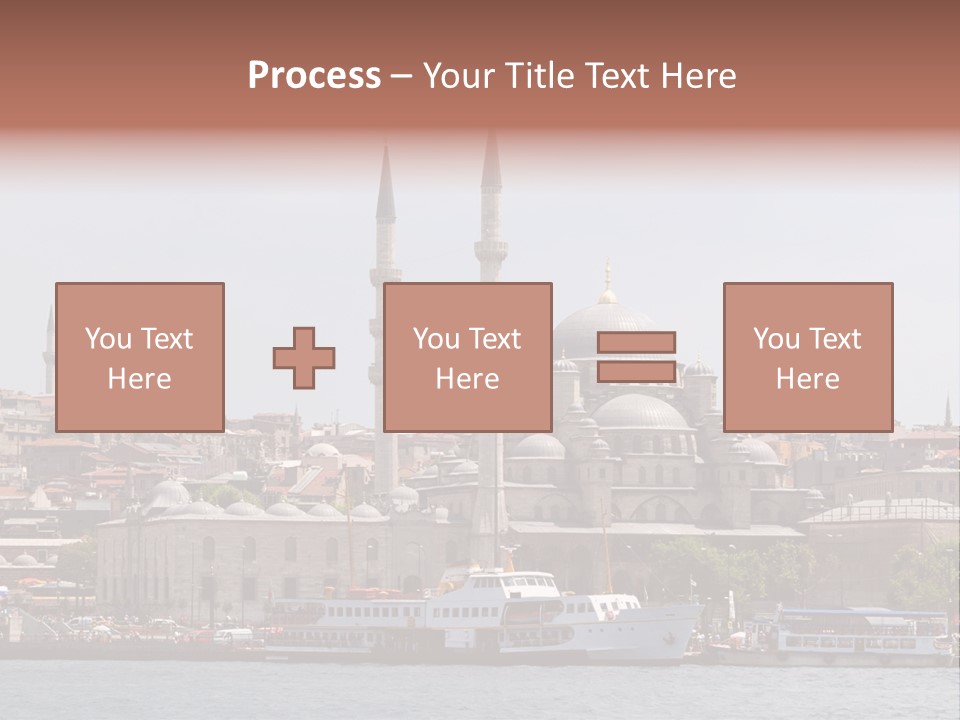 Istanbul Turkey New Mosque PowerPoint Template