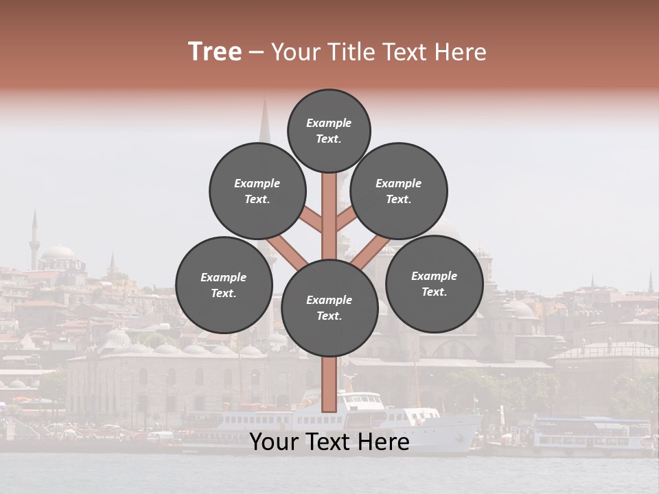 Istanbul Turkey New Mosque PowerPoint Template