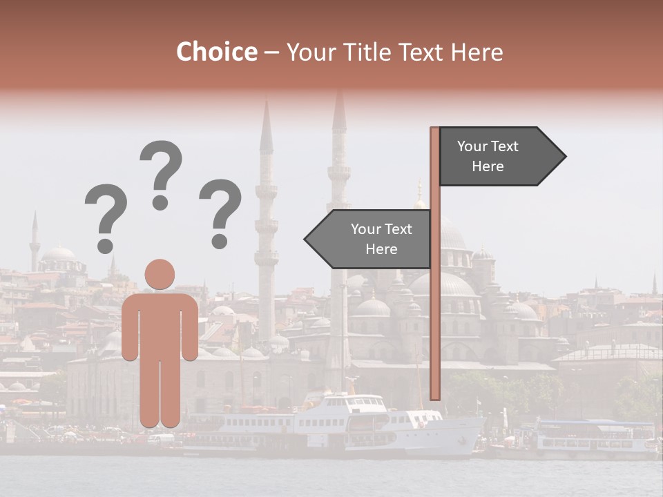 Istanbul Turkey New Mosque PowerPoint Template